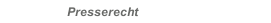 Presserecht